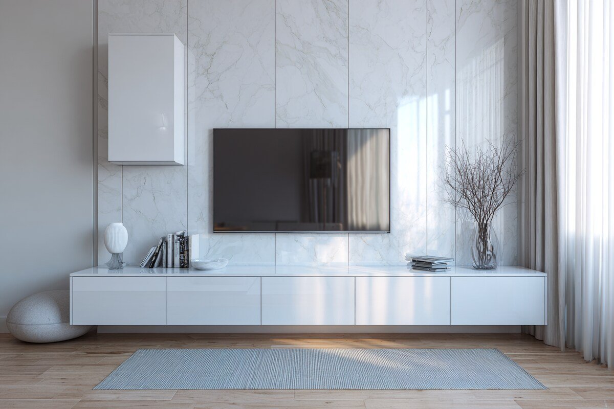 Glossy TV Unit