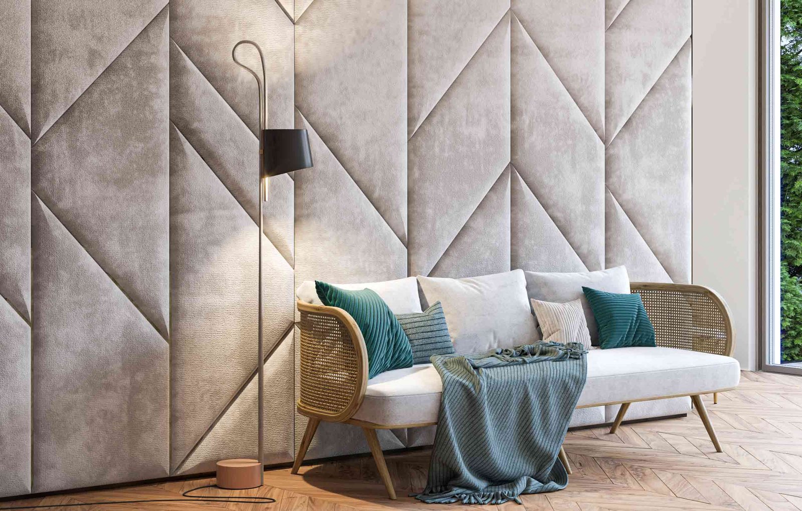 Fabric Wall Panelling